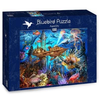 Opakowanie Puzzle 1000 Podwodne miasto
