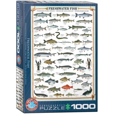 Opakowanie Puzzle 1000 Ryby słodkowodne 6000-0312