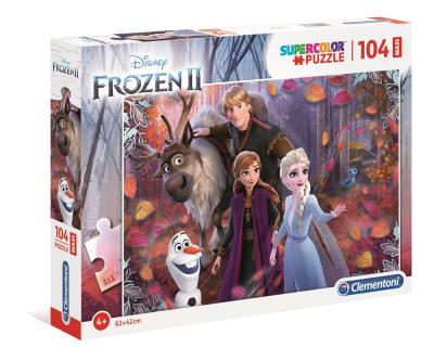 Opakowanie Puzzle 104 Maxi Super kolor Frozen 2