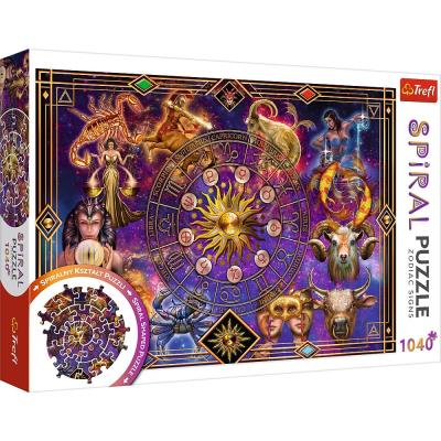 Opakowanie Puzzle 1040 Spiral Znaki zodiaku TREFL
