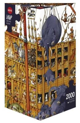 Opakowanie Puzzle 2000 Szalona Arka Noego (puzzle+plakat)