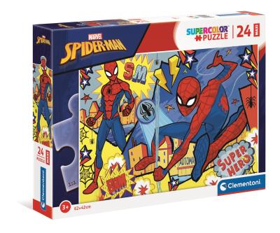Opakowanie Puzzle 24 maxi super color Spider-Man 24216