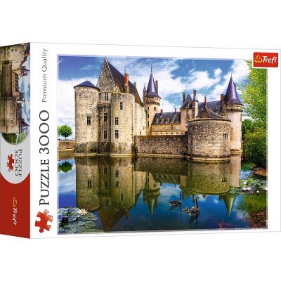 Puzzle 3000 Zamek w Sully-sur-Loire Francja. Wydawca: Trefl. SmakLiter.pl Opakowanie Puzzle 3000 Zamek w Sully-sur-Loire Francja