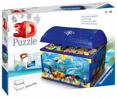 Opakowanie Puzzle 3D 216 Podwodna szkatułka