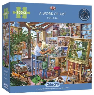 Opakowanie Puzzle 500 XL Dzieło sztuki G3