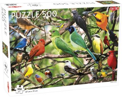 Opakowanie Puzzle Exotic Birds  500