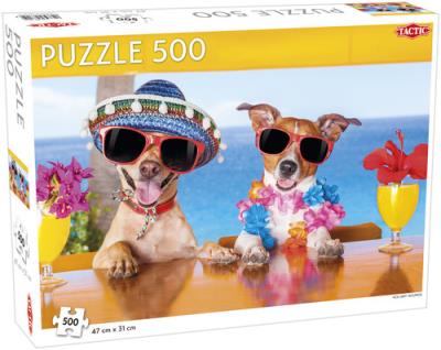 Opakowanie Puzzle Holiday Hounds 500