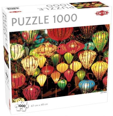 Opakowanie Puzzle Lanterns 1000 kwadratowe pudełko edycja specjalna