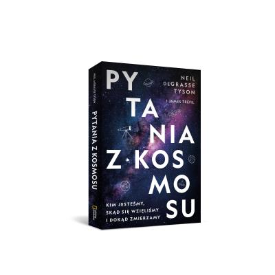Pytania z Kosmosu. Kim jesteśmy, skąd się wzięliśmy i dokąd zmierzamy. Autor: Trefil James. SmakLiter.pl Okładka książki Pytania z Kosmosu. Kim jesteśmy, skąd się wzięliśmy i dokąd zmierzamy