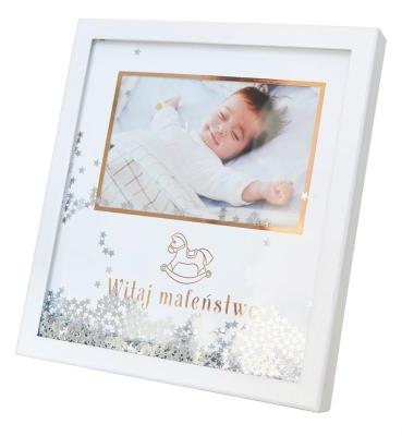 Opakowanie Ramka Prestige RP-002 Witaj, maleństwo (konfetti)
