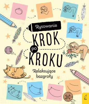 Okładka książki Rysowanie krok po kroku Relaksujące bazgroły