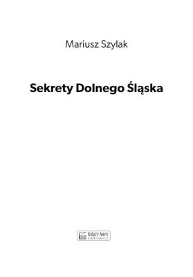 Okładka książki Sekrety Dolnego Śląska