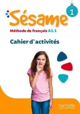 Sesame 1 ćwiczenia + online. Autor: Denisot Hugues, Marianne Capouet. SmakLiter.pl Okładka książki Sesame 1 ćwiczenia + online
