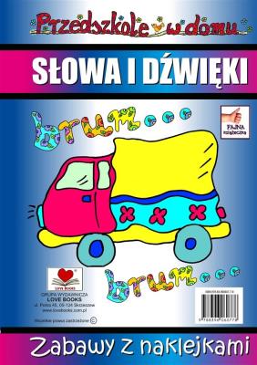 Okładka książki Słowa i dźwięki. Przedszkole w domu
