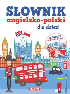 Słownik angielsko-polski dla dzieci z QR i CD. Autor: Sandecka Katarzyna. SmakLiter.pl Okładka książki Słownik angielsko-polski dla dzieci z QR i CD