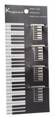 Opakowanie Spinacze do papieru - klawiatura (4 szt.)