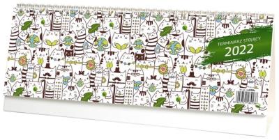 Opakowanie Terminarz 2022 biurkowy stojący tygodniowy
