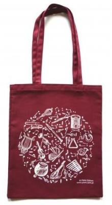 Opakowanie Torba bordowa instrumenty