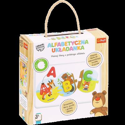 Opakowanie Układanka Literki Zabawka drewniana 61442