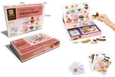 Opakowanie Układanka magnetyczna Babeczki