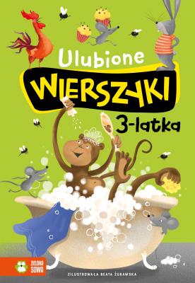 Ulubione wierszyki 3-latka. Autor: Opracowanie zbiorowe. SmakLiter.pl Okładka książki Ulubione wierszyki 3-latka