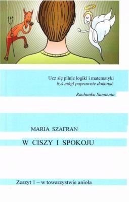W ciszy i spokoju. Autor: Maria Szafran. SmakLiter.pl Okładka książki W ciszy i spokoju