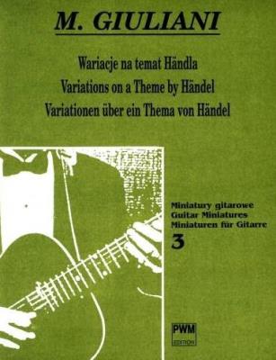 Okładka książki Wariacje na temat Handla z.3