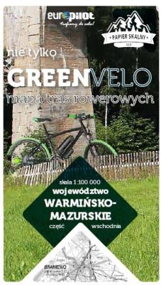 Warmińsko-mazurskie wschód nie tylko Green Velo 100% EKO. Autor: Opracowanie zbiorowe. SmakLiter.pl Okładka książki Warmińsko-mazurskie wschód nie tylko Green Velo 100% EKO