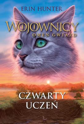 Wojownicy. Czwarty uczeń. Autor: Erin Hunter. SmakLiter.pl Okładka książki Wojownicy. Czwarty uczeń