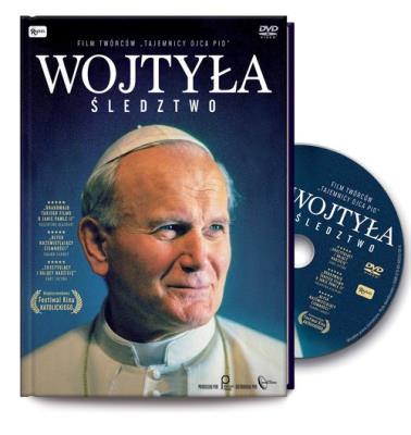 Okładka książki Wojtyła. Śledztwo (książeczka + DVD)