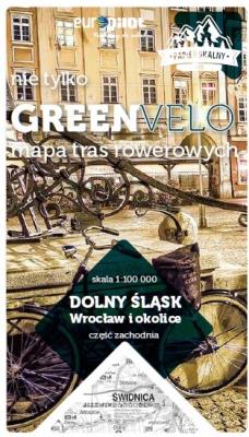 Wrocław i okolice zachód nie tylko Green Velo 100% EKO. Autor: Opracowanie zbiorowe. SmakLiter.pl Okładka książki Wrocław i okolice zachód nie tylko Green Velo 100% EKO