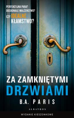 Za zamkniętymi drzwiami pocket. Autor: Paris B.A.. SmakLiter.pl Okładka książki Za zamkniętymi drzwiami pocket