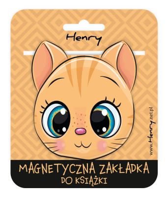 Opakowanie Zakładka magnetyczna. Kotek rudy