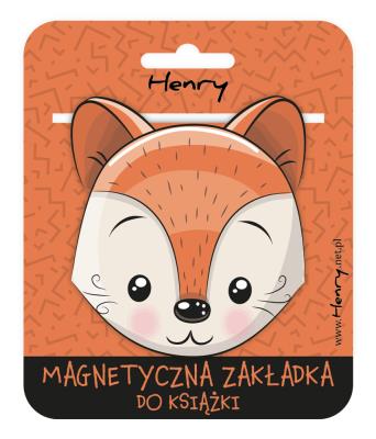 Opakowanie Zakładka magnetyczna. Lisek