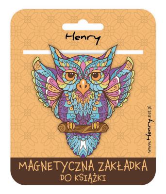 Opakowanie Zakładka magnetyczna. Mandala Sowa
