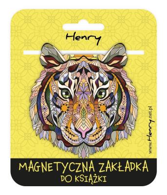 Opakowanie Zakładka magnetyczna. Mandala Tygrys