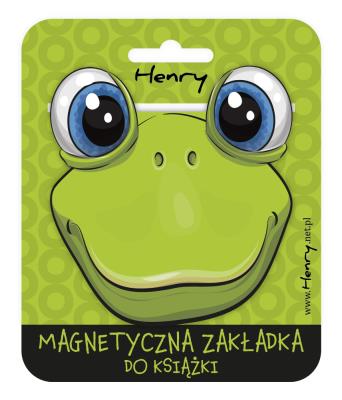 Opakowanie Zakładka magnetyczna. Żaba