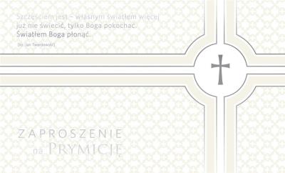 Opakowanie Zaproszenie PMZ-032 Prymicja (5 szt.)