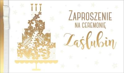 Opakowanie Zaproszenie PMZ-043 Ślub (5 szt.)