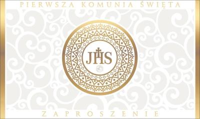 Opakowanie Zaproszenie PMZ-060 Komunia (5 szt.)