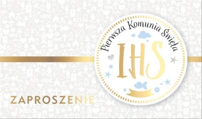 Opakowanie Zaproszenie PMZ-062 Komunia (5 szt.)