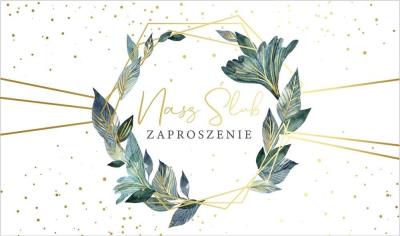 Opakowanie Zaproszenie PMZ-080 Ślub (5 szt.)