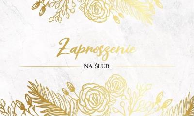 Opakowanie Zaproszenie PMZ-083 Ślub (5 szt.)