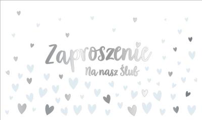 Opakowanie Zaproszenie PMZ-085 Ślub (5 szt.)
