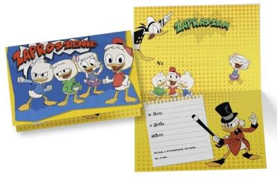 Opakowanie Zaproszenie ZD-003 Kaczki (5 szt.)