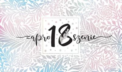 Opakowanie Zaproszenie ZP-012 Urodziny 18 (5 szt.)