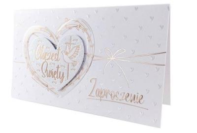 Opakowanie Zaproszenie ZP-014 Chrzest (5 szt.)