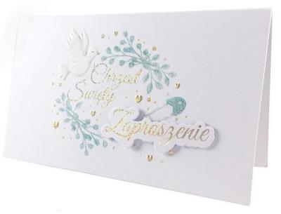 Opakowanie Zaproszenie ZP-016 Chrzest (5 szt.)