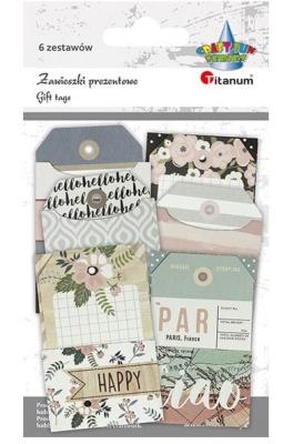 Opakowanie Zawieszki prezentowe mix 12szt