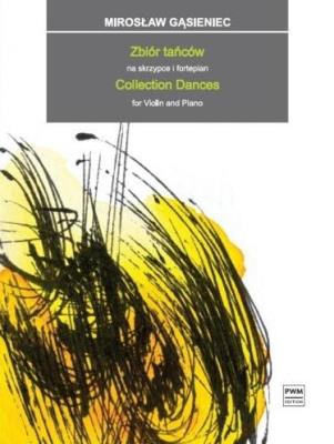 Okładka książki Zbiór tańców na skrzypce i fortepian PWM